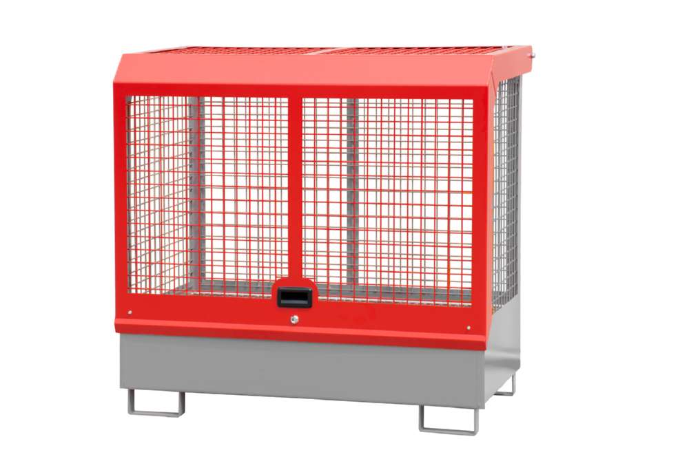 Produktbild Bauer Gefahrstoff Depot GD C 1430 x 1390 x 820 mm lackiert mausgrau bild 2