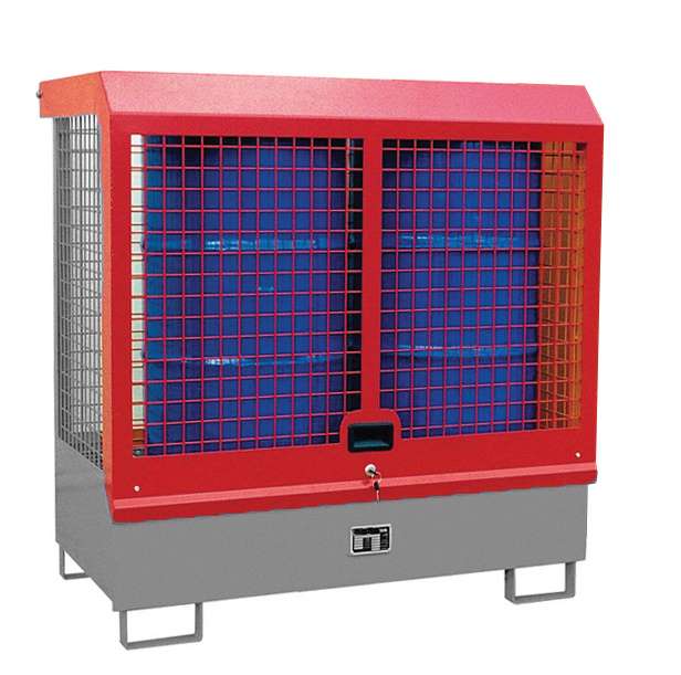 Produktbild Bauer Gefahrstoff Depot GD C 1430 x 1390 x 820 mm lackiert mausgrau