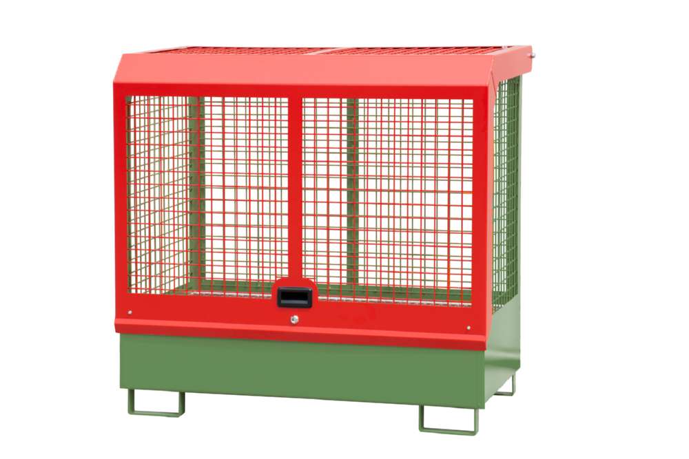 Produktbild Bauer Gefahrstoff Depot GD C 1430 x 1390 x 820 mm lackiert resedagrün bild 2