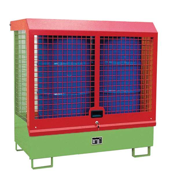 Produktbild Bauer Gefahrstoff Depot GD C 1430 x 1390 x 820 mm lackiert resedagrün