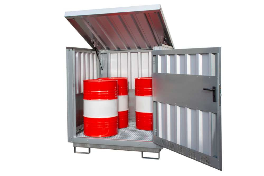 Produktbild Bauer Gefahrstoff Depot GD E 4 verzinkt 1535 x 1710 x 1590 mm bild 3