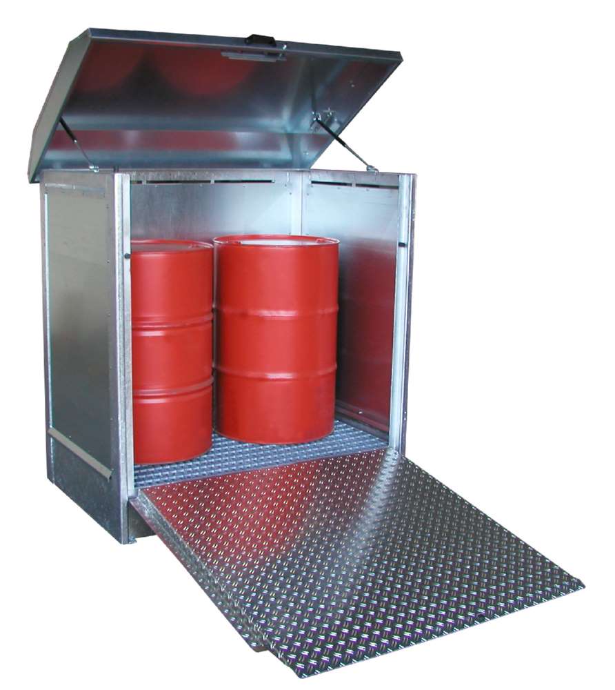 Produktbild Bauer Gefahrstoff Depot GD NR 2 verzinkt 1440 x 1515 x 1015 mm bild 2