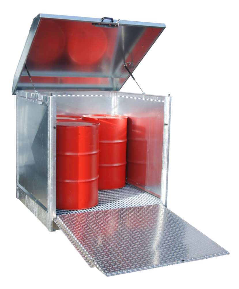 Produktbild Bauer Gefahrstoff Depot GD NR 4 verzinkt 1440 x 1460 x 1500 mm bild 2