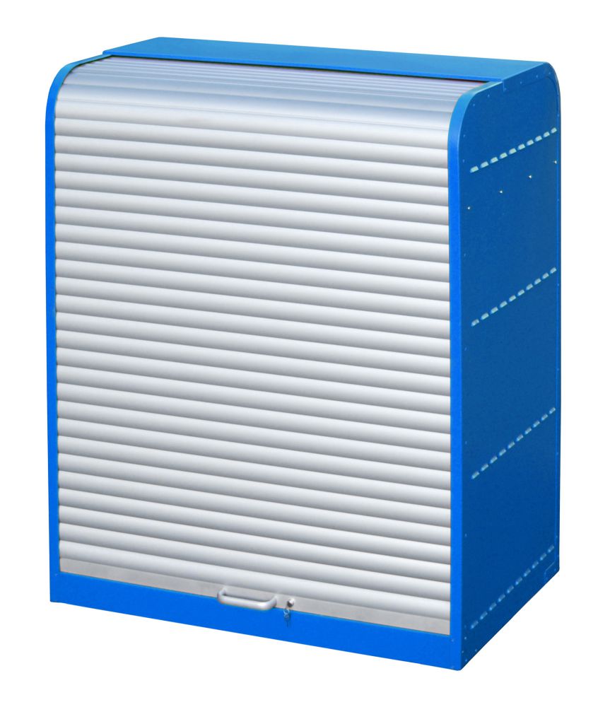 Produktbild Bauer Gefahrstoff Rollladenschrank RSG 4 lackiert Lichtblau