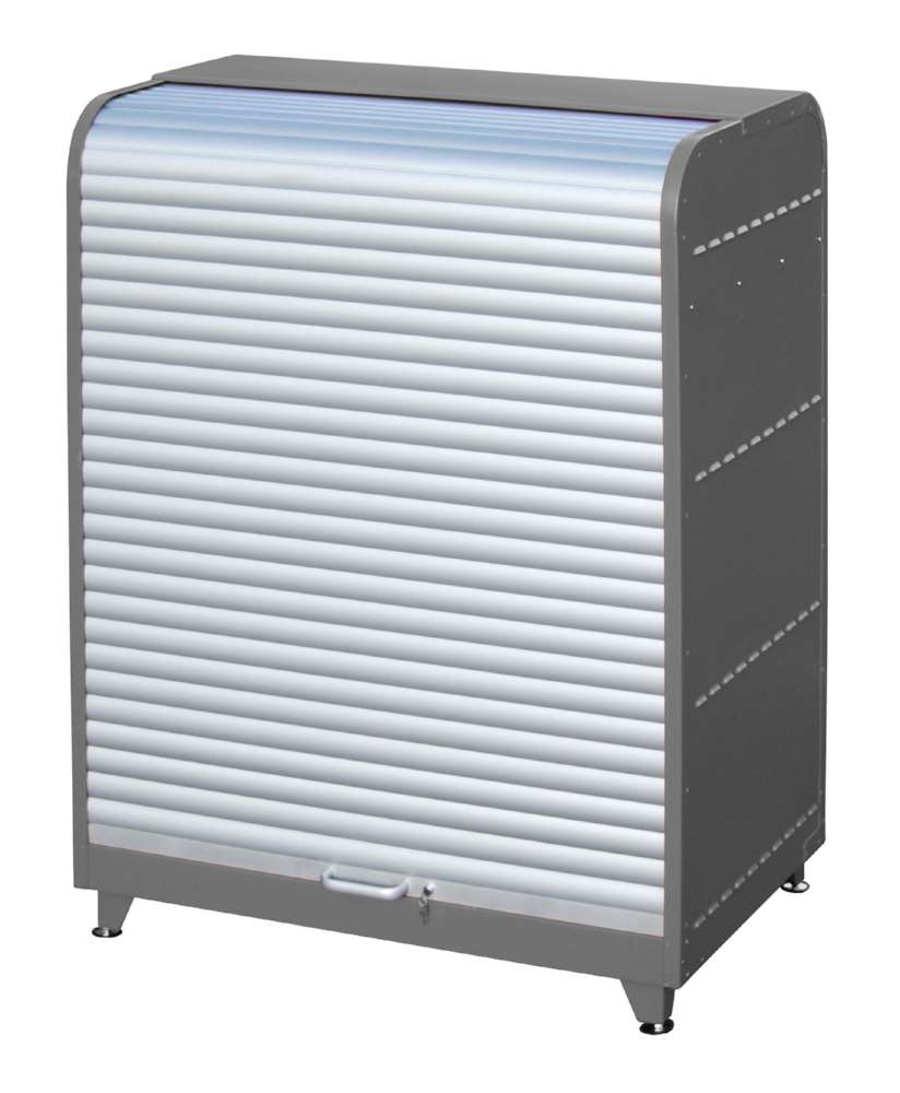 Produktbild Bauer Gefahrstoff Rollladenschrank RSG 1 lackiert 1300 x 1610 x 870 mm mausgrau bild 4