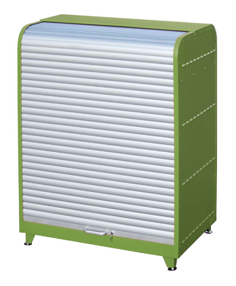 Produktbild Bauer Gefahrstoff Rollladenschrank RSG 4 lackiert 1300 x 1610 x 870 mm resedagrün bild 4