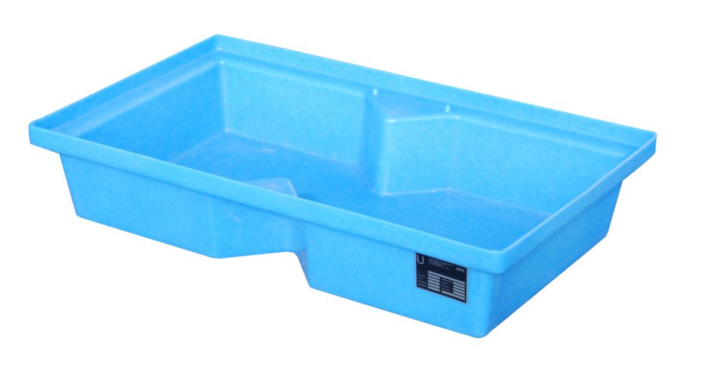 Produktbild Bauer GREEN LINE PE Auffangwanne für Paletten KWP P 60 aus robustem Polyethylen Blau