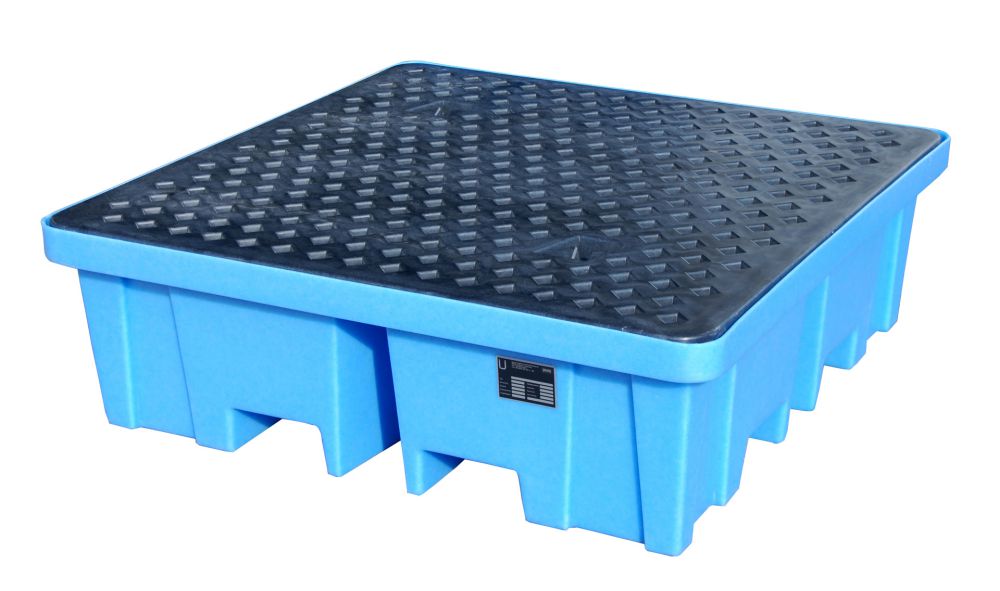 Produktbild Bauer GREEN LINE PE Auffangwanne WPA PE 4 2 aus robustem Polyethylen Blau