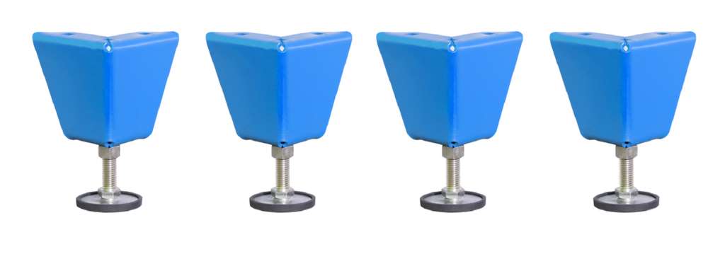 Produktbild Bauer Höhenverstellbare Füße für Rollladenschrank Typ RSG Set 4 Stück bild 3