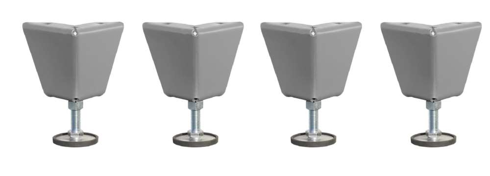 Produktbild Bauer Höhenverstellbare Füße für Rollladenschrank Typ RSG Set 4 Stück bild 5