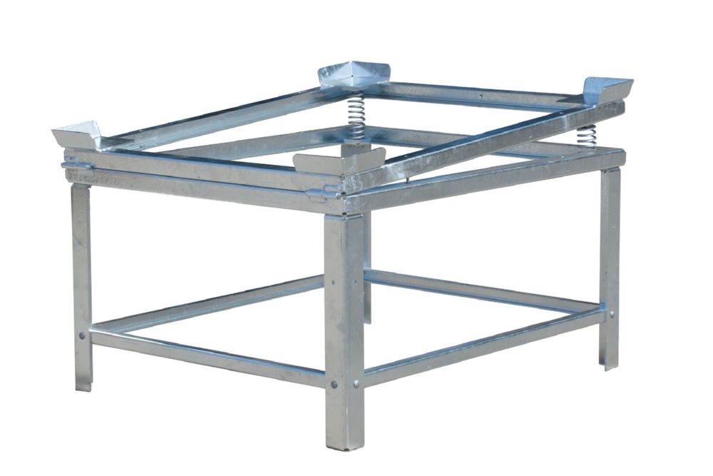 Produktbild Bauer IBC-Restentleerer IR-2 feuerverzinkt Tragfähigkeit 1500 kg