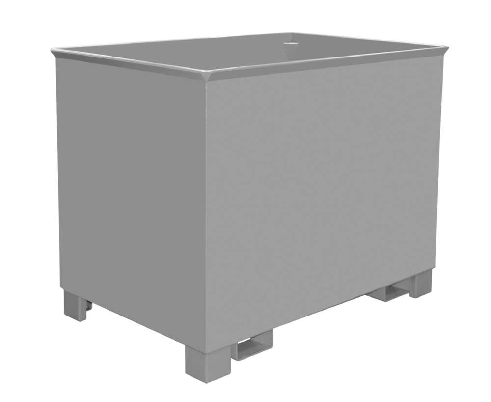 Produktbild Bauer Kasten C 80 lackiert mausgrau 1240 x 840 x 975 mm