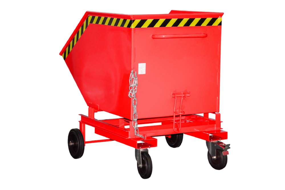 Produktbild Bauer Kastenwagen KW-ET 600 lackiert feuerrot 1070 x 1395 x 1220 mm