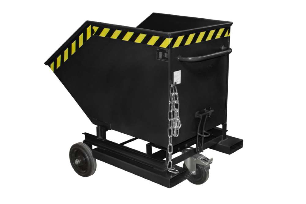 Produktbild Bauer Kastenwagen KW-ET 400 lackiert schwarzgrau 900 x 1320 x 1090 mm