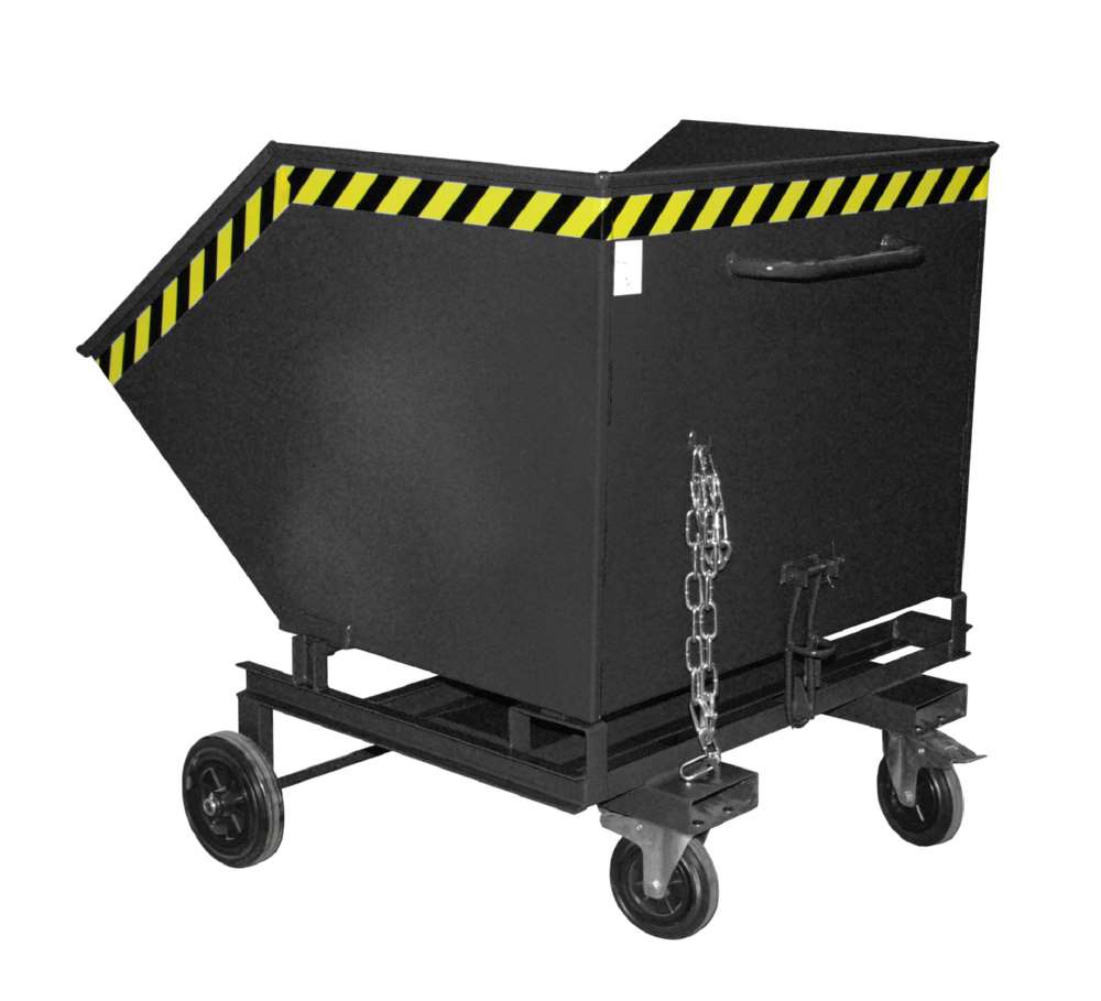 Produktbild Bauer Kastenwagen KW-ET 1000 lackiert schwarzgrau 1340 x 1330 x 1290 mm