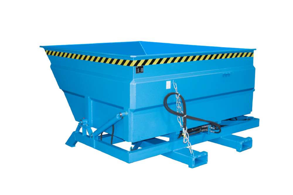 Produktbild Bauer Kippbehälter BKC-H 200 lackiert in der Farbe Lichtblau