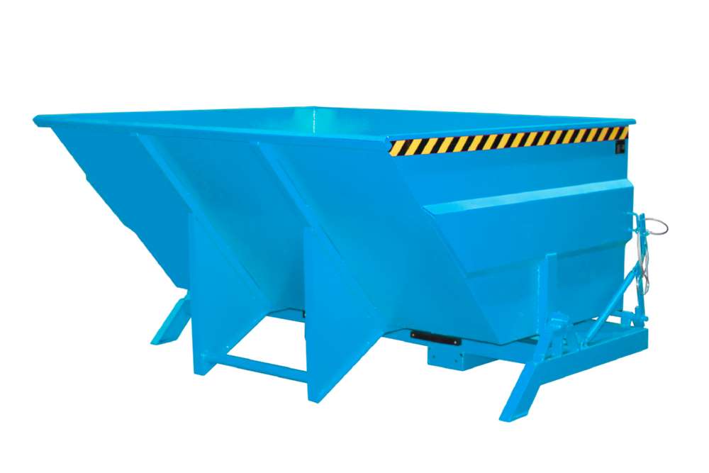 Produktbild Bauer Kippbehälter BKC 300 lackiert in der Farbe Lichtblau