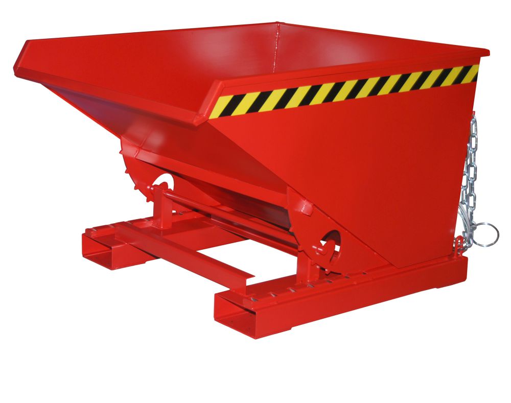 Produktbild Bauer Kippbehälter EXPO 600 lackiert in der Farbe Feuerrot