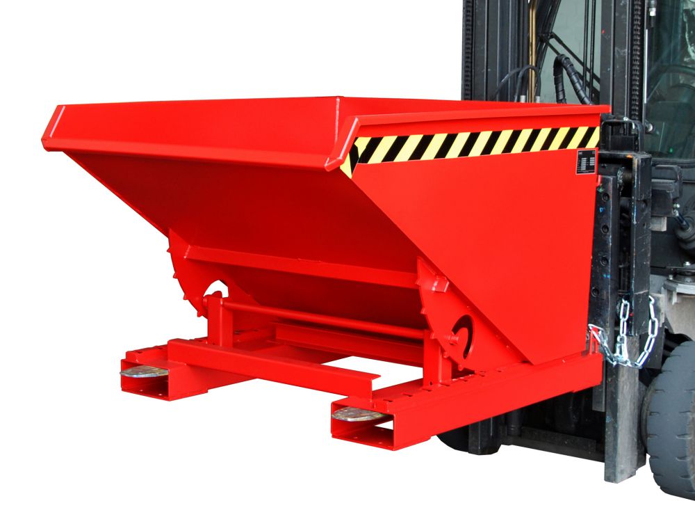 Produktbild Bauer Kippbehälter EXPO 600 lackiert in der Farbe Feuerrot bild 3