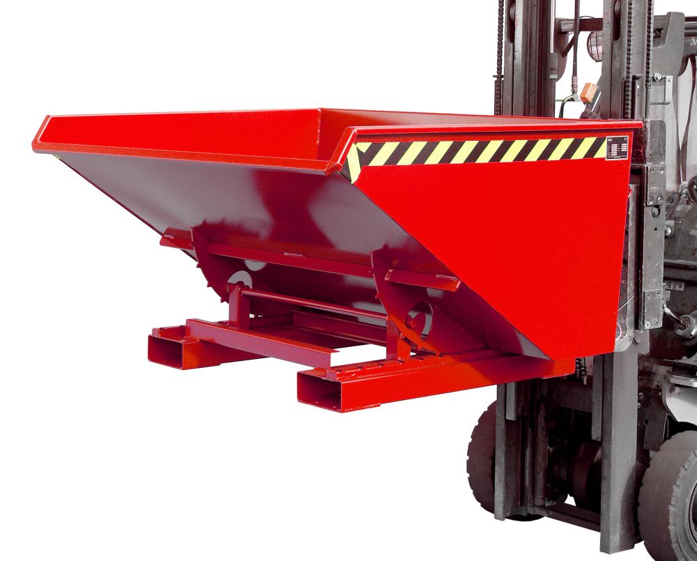 Produktbild Bauer Kippbehälter EXPO 600 lackiert in Lichtblau Breite 1570 mm