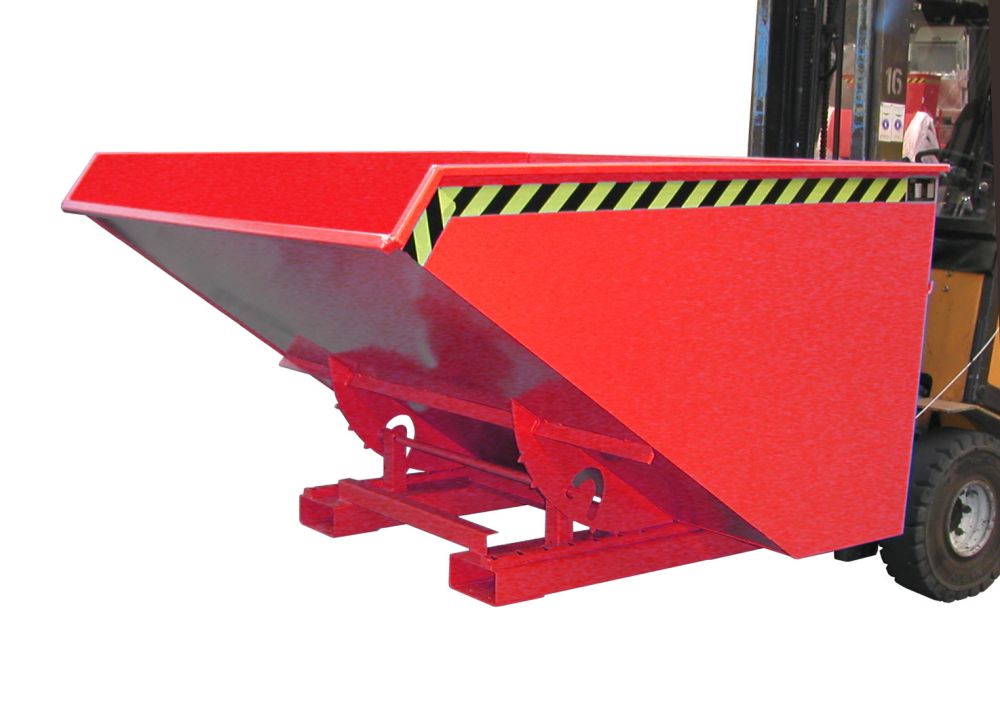 Produktbild Bauer Kippbehälter EXPO 1200 lackiert in der Farbe Feuerrot