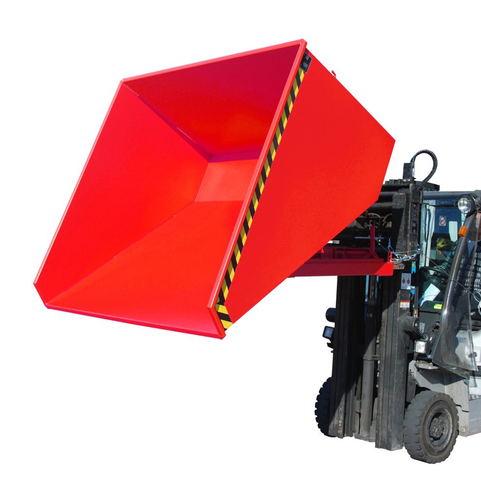 Produktbild Bauer Kippbehälter EXPO 2100 lackiert in der Farbe Feuerrot bild 2