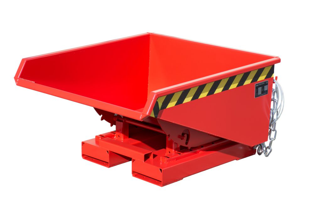 Produktbild Bauer Kippbehälter EXPO 225 lackiert in der Farbe Feuerrot bild 3