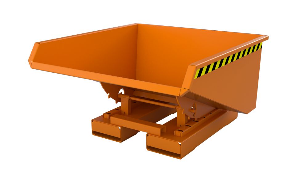 Produktbild Bauer Kippbehälter EXPO 225 lackiert in der Farbe Gelborange