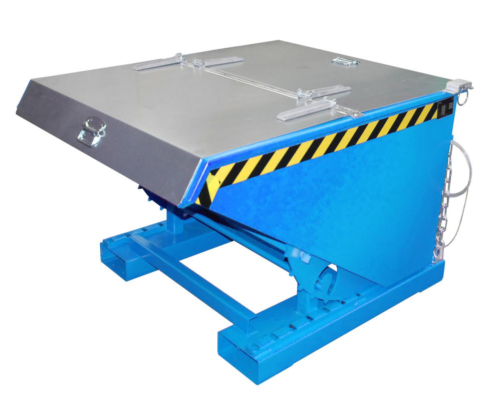 Produktbild Bauer Kippbehälter EXPO 600 lackiert in der Farbe Lichtblau bild 5