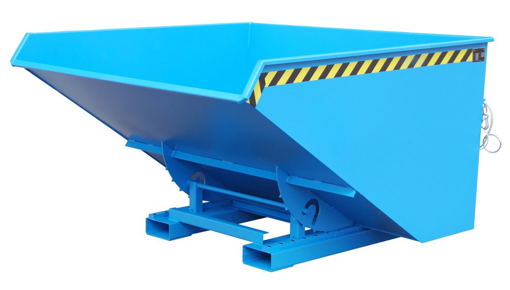 Produktbild Bauer Kippbehälter EXPO 2100 lackiert in der Farbe Lichtblau