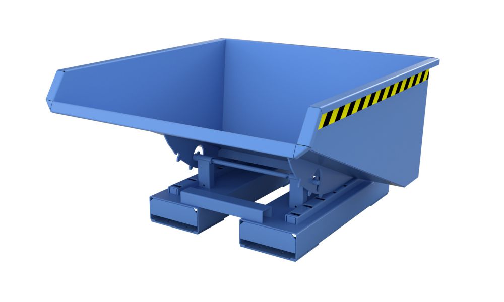 Produktbild Bauer Kippbehälter EXPO 225 lackiert in der Farbe Lichtblau