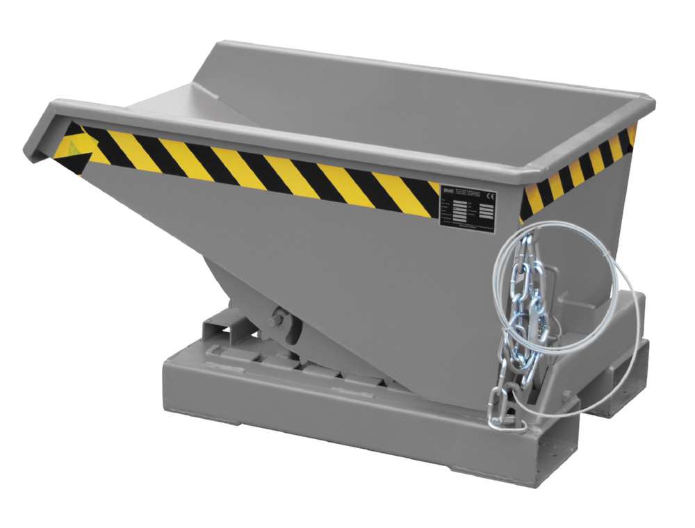 Produktbild Bauer Kippbehälter EXPO 150 lackiert Mausgrau