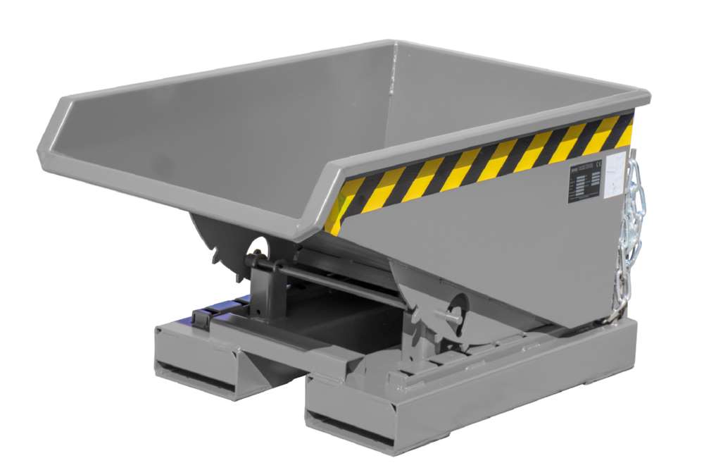 Produktbild Bauer Kippbehälter EXPO 150 lackiert Mausgrau bild 2