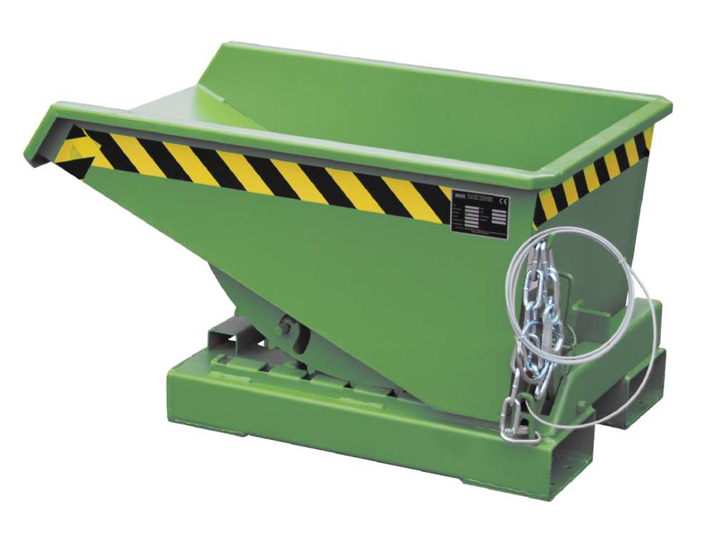 Produktbild Bauer Kippbehälter EXPO 150 lackiert Resedagrün