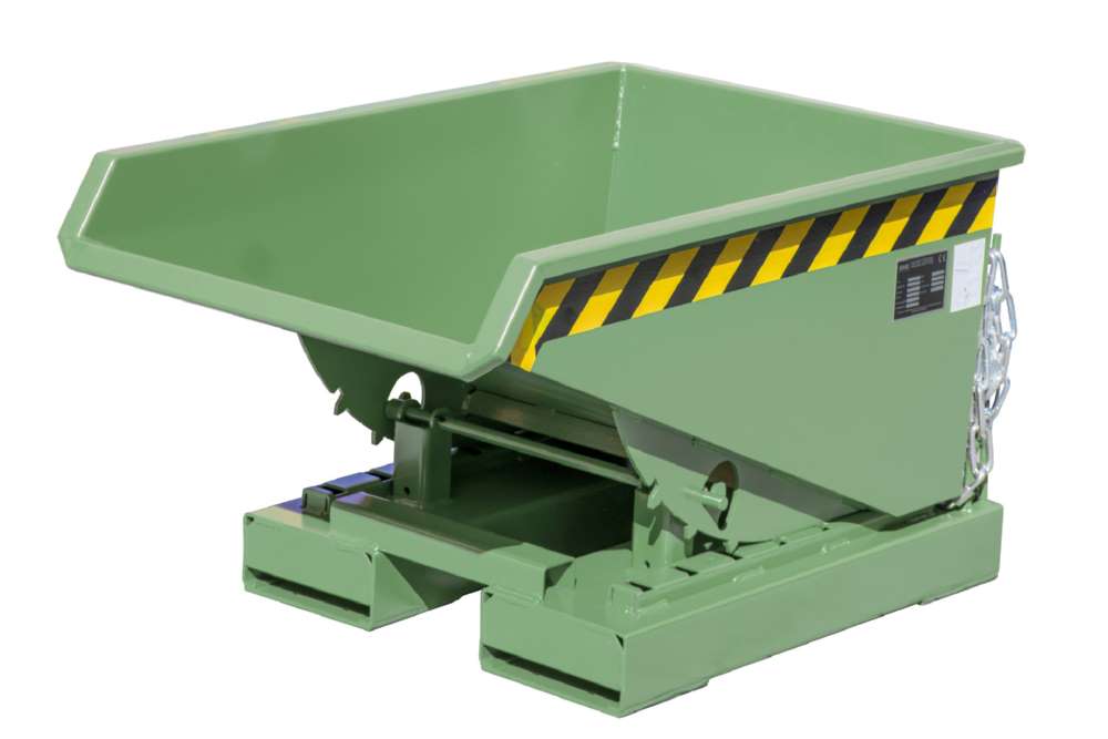 Produktbild Bauer Kippbehälter EXPO 150 lackiert Resedagrün bild 2