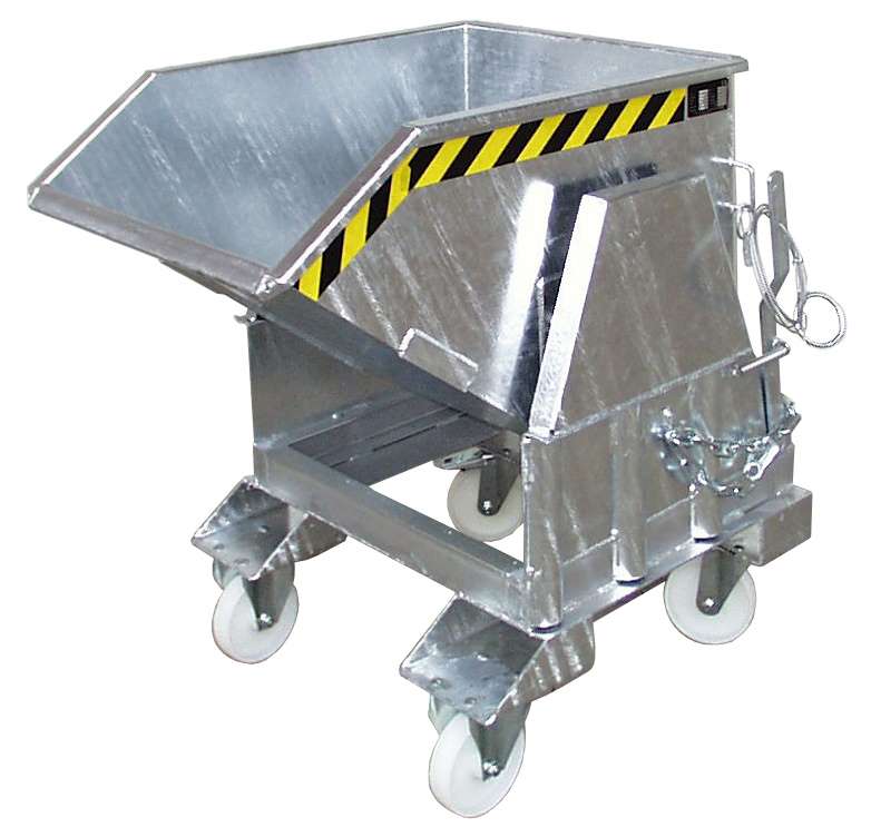 Produktbild Bauer Kippbehälter BK 50 feuerverzinkt bild 2