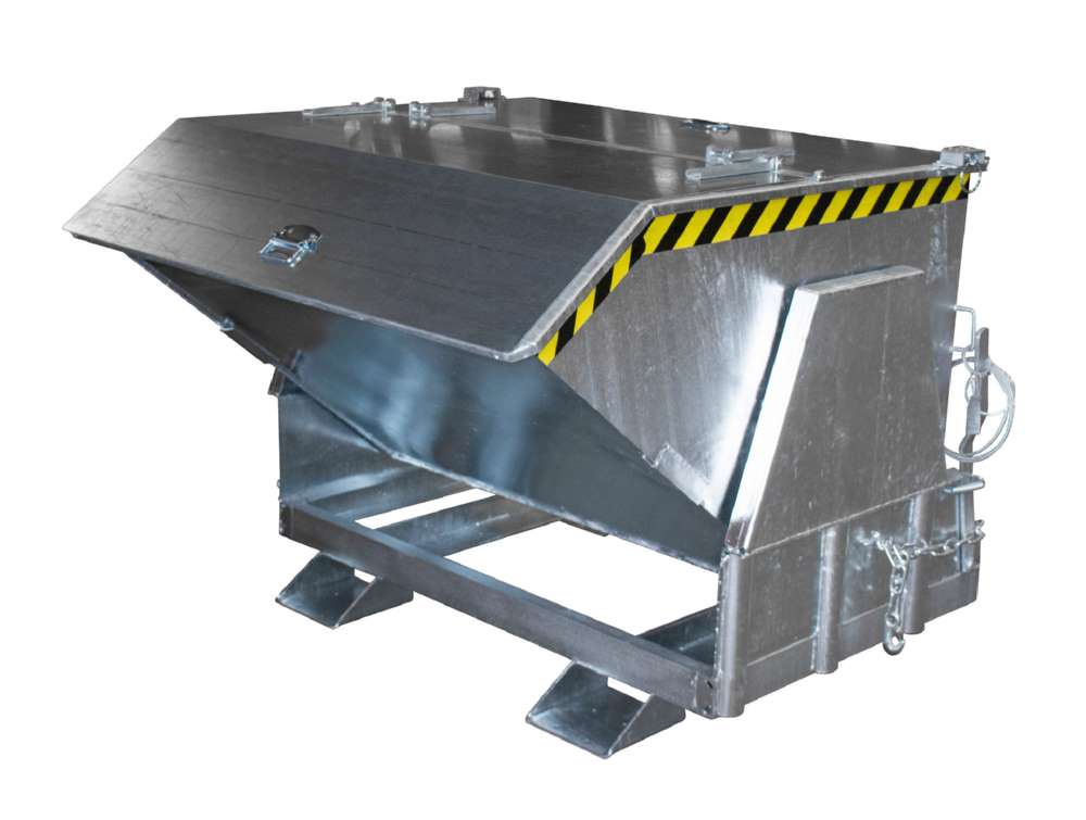 Produktbild Bauer Kippbehälter BK 120 feuerverzinkt bild 2