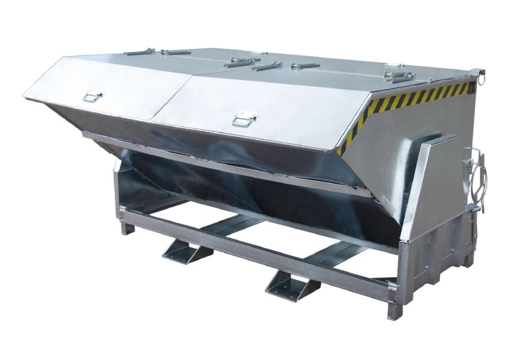 Produktbild Bauer Kippbehälter BK 200 feuerverzinkt bild 2