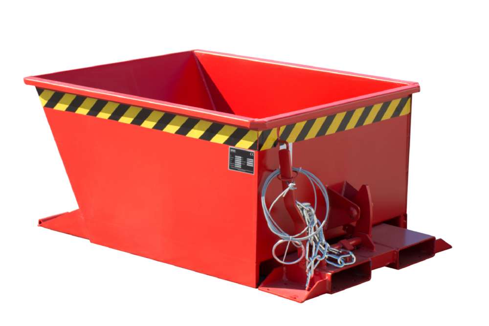 Produktbild Bauer Kippbehälter lackiert in der Farbe Feuerrot GU-RZ 30 bild 2