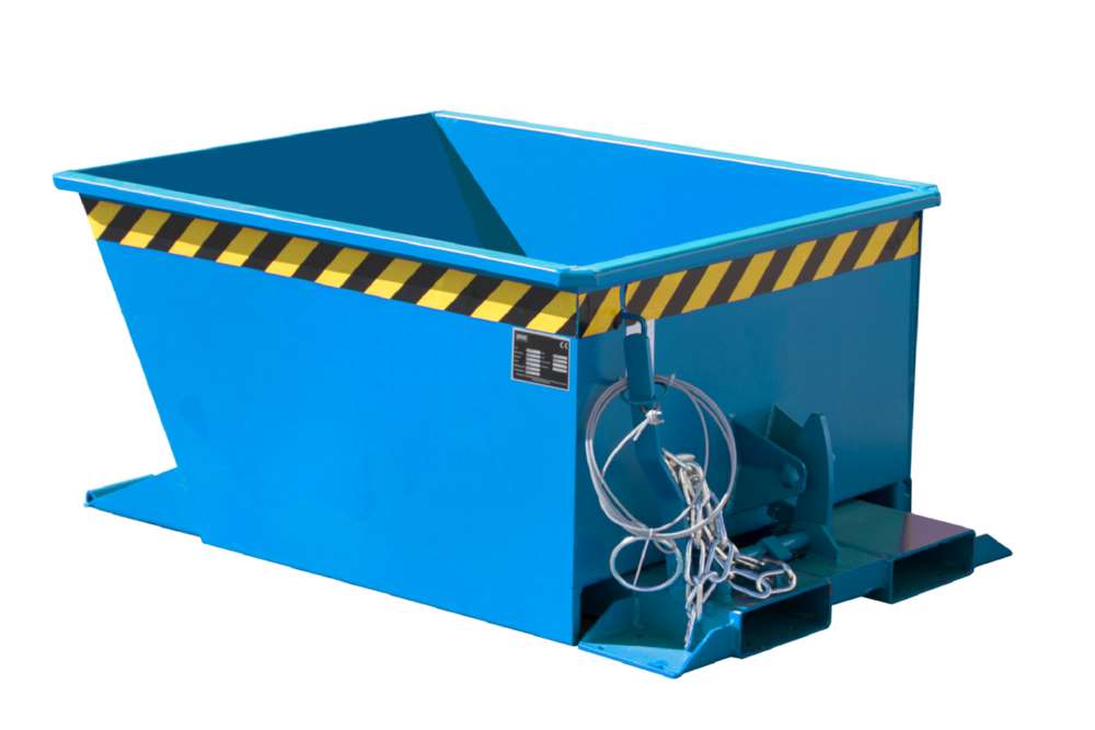 Produktbild Bauer Kippbehälter lackiert in der Farbe Lichtblau GU-RZ 30 bild 2