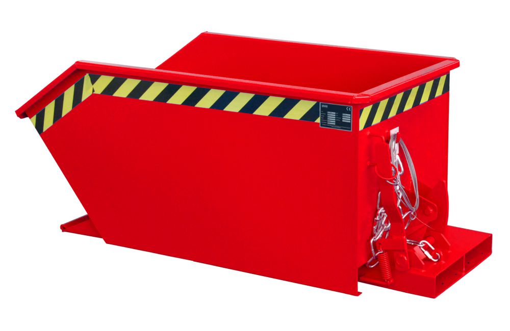 Produktbild Bauer Kippbehälter lackiert in der Farbe Feuerrot GU 300