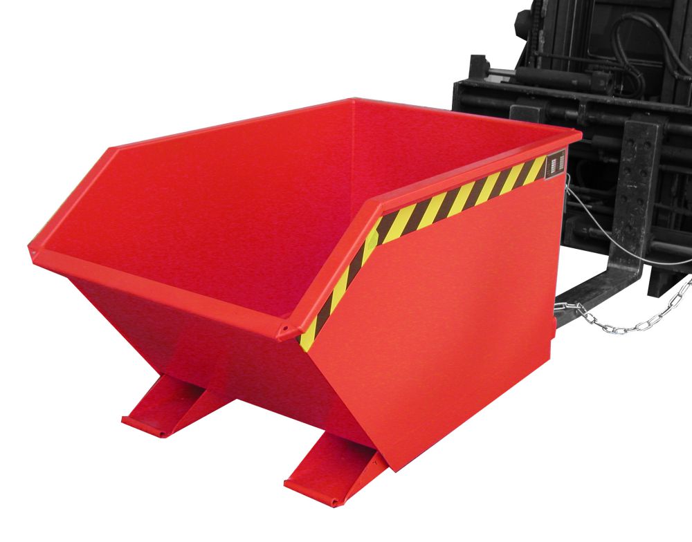 Produktbild Bauer Kippbehälter lackiert in der Farbe Feuerrot GU 500 bild 2