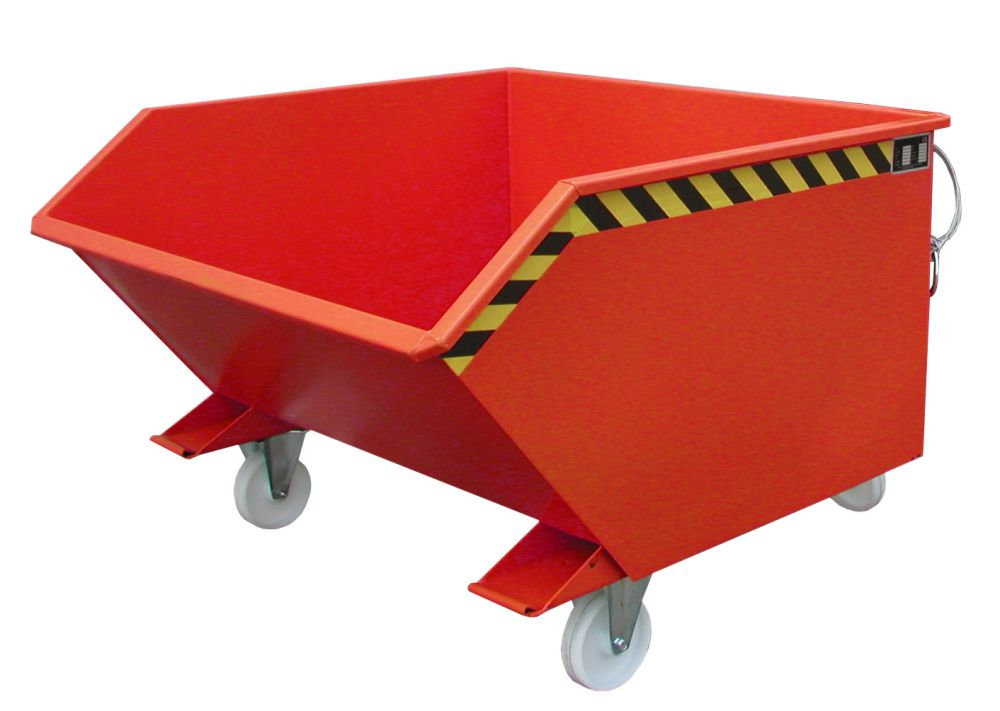 Produktbild Bauer Kippbehälte lackiert in der Farbe Feuerrot GU 750 bild 2