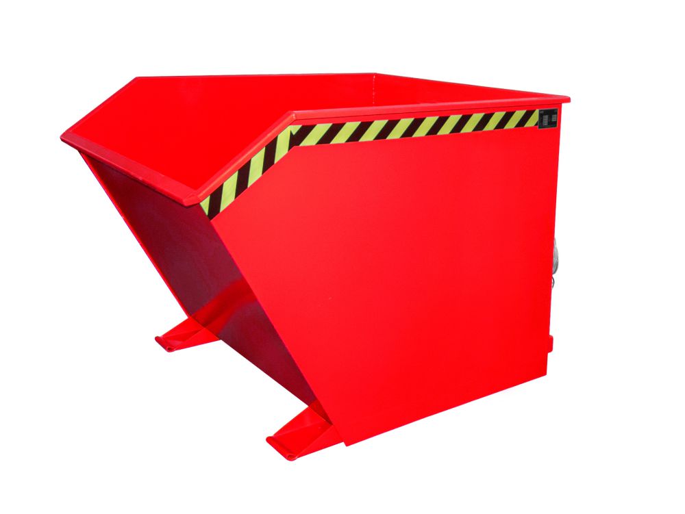 Produktbild Bauer Kippbehälter feuerrot Stabiler Grundrahmen
