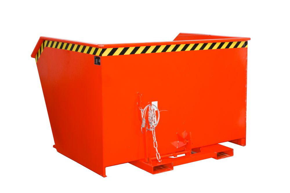 Produktbild Bauer Kippbehälter lackiert in der Farbe Feuerrot GU 2000 bild 2