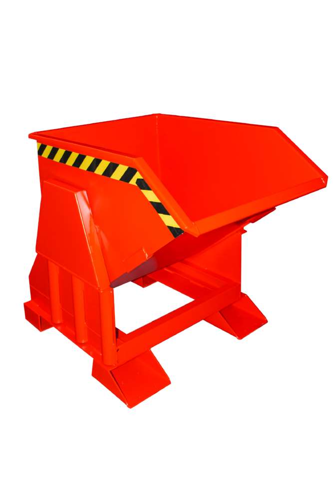 Produktbild Bauer Kippbehälter BK 30 lackiert in der Farbe Feuerrot bild 3