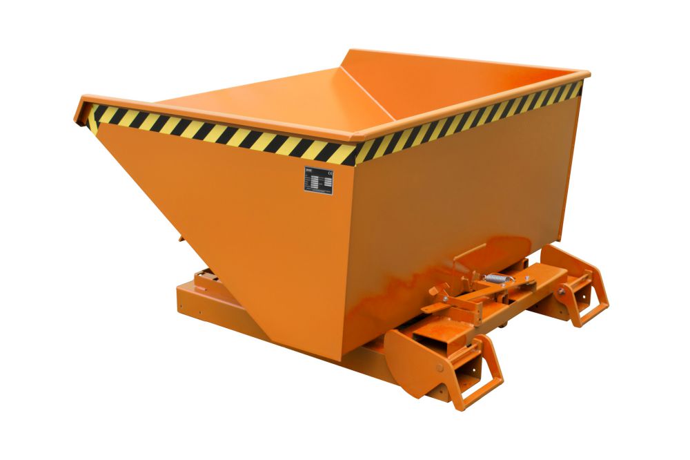 Produktbild Bauer Kippbehälter lackiert in der Farbe Gelborange4A 900