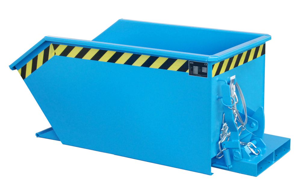 Produktbild Bauer Kippbehälte lackiert in der Farbe Lichtblau GU 300