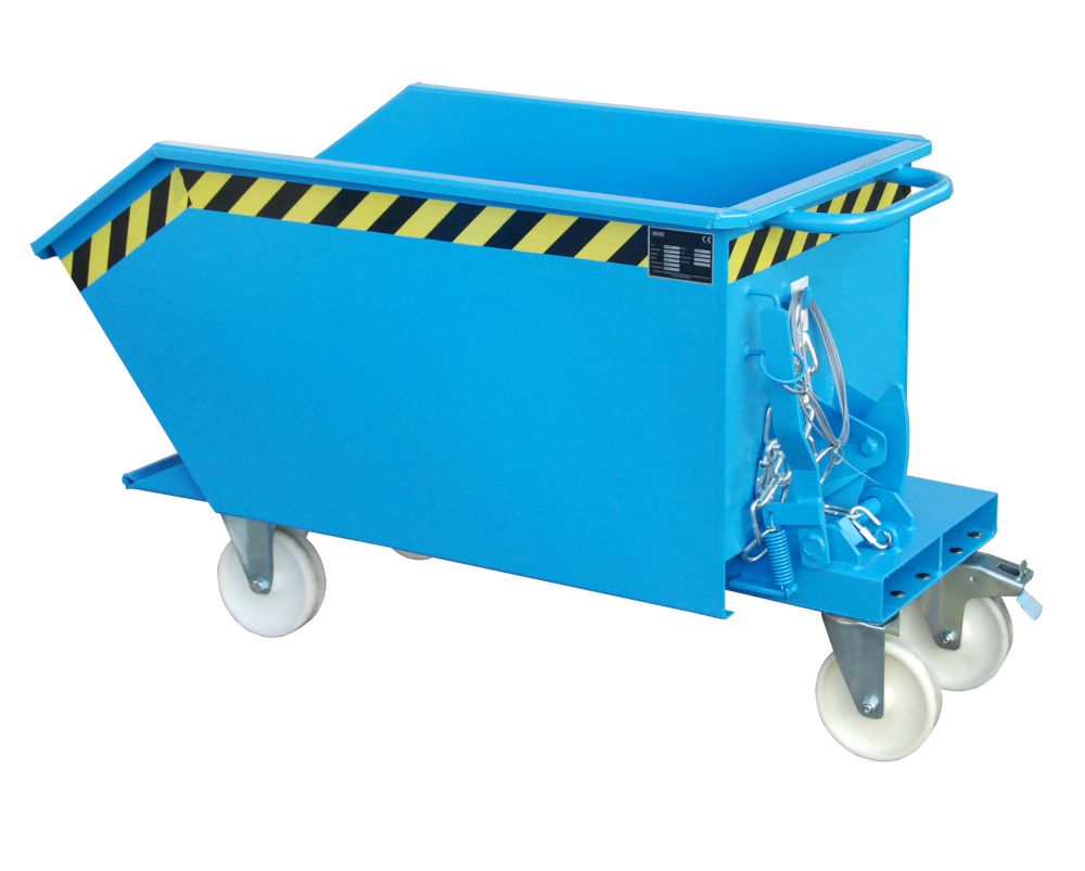 Produktbild Bauer Kippbehälte lackiert in der Farbe Lichtblau GU 300 bild 2