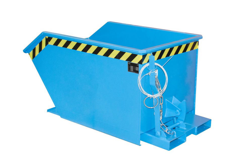 Produktbild Bauer Kippbehälter lackiert in der Farbe Lichtblau GU 500